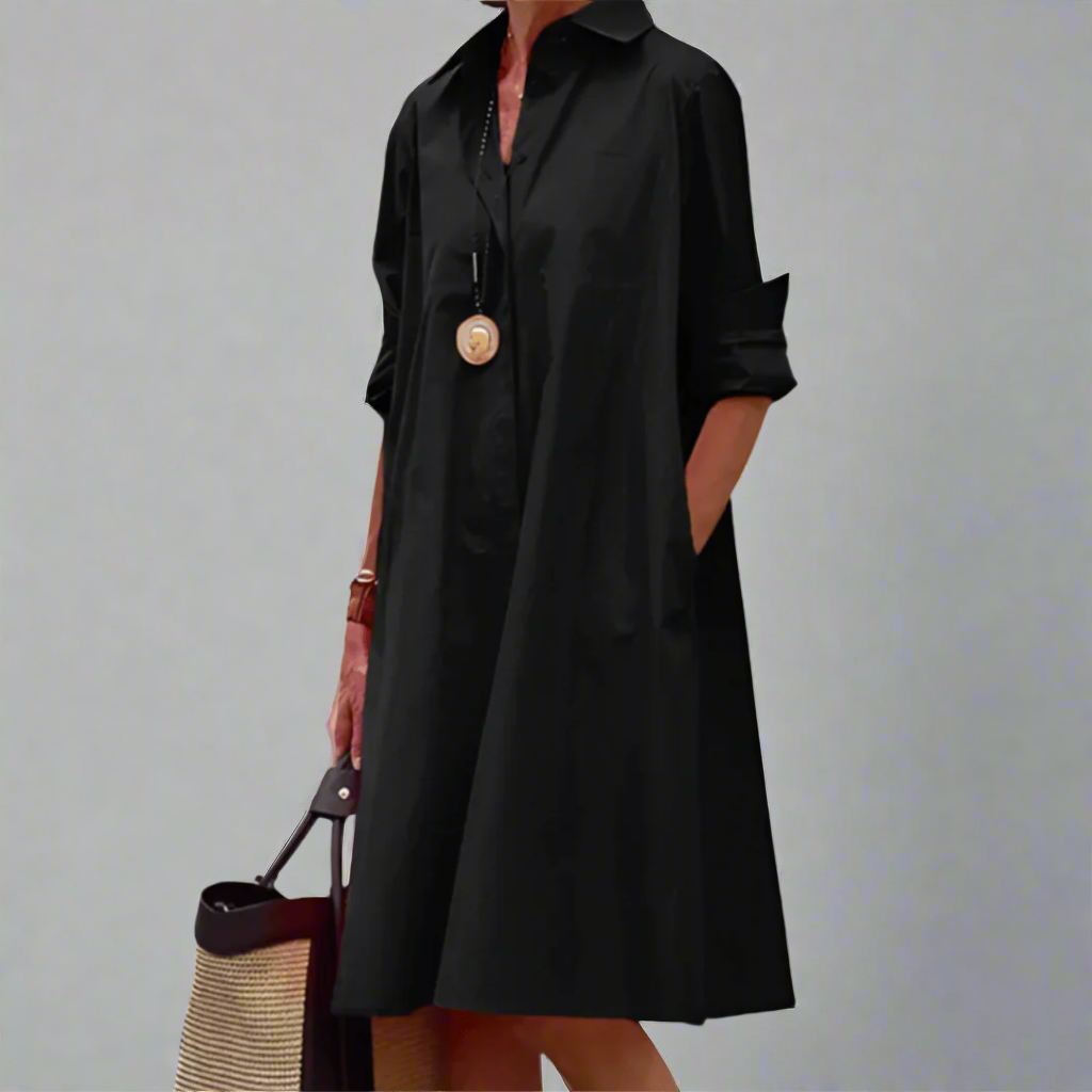 Sandrina™ | Elegant Casual Polo Dress