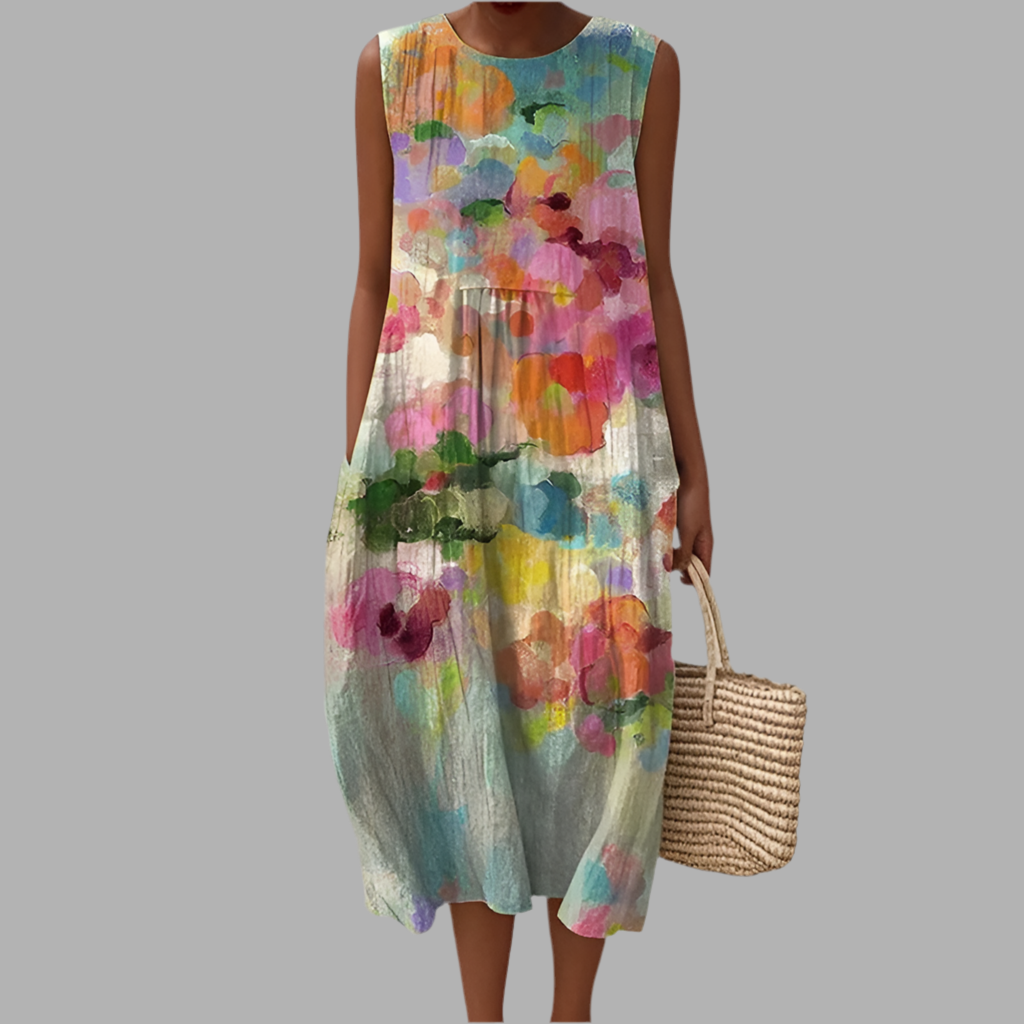 Kerstin™ | Stylish Vintage Dress with Color Variety