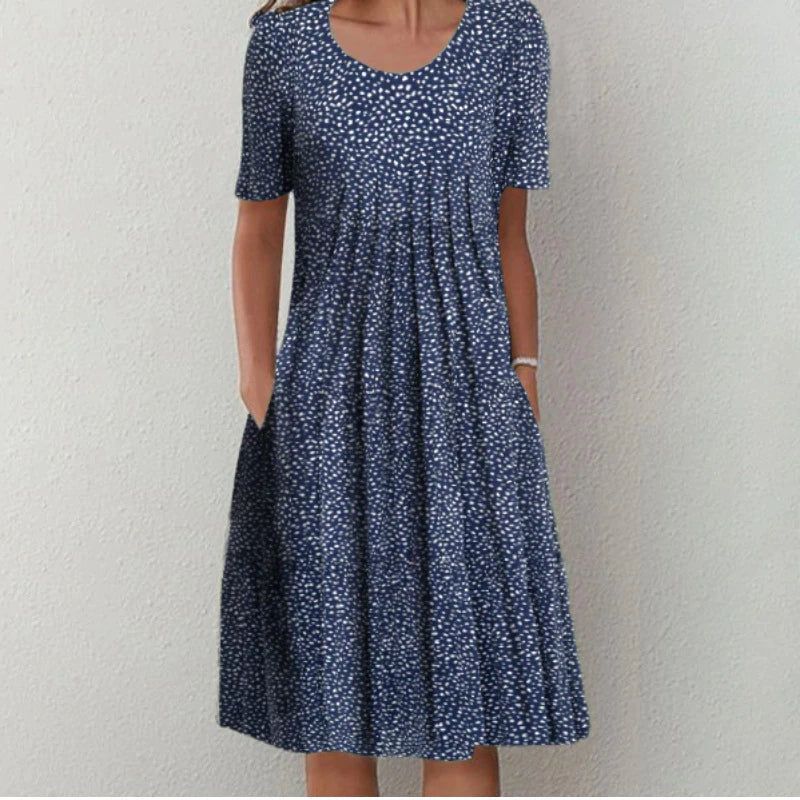 Celeste – Printed Everyday Midi Dress
