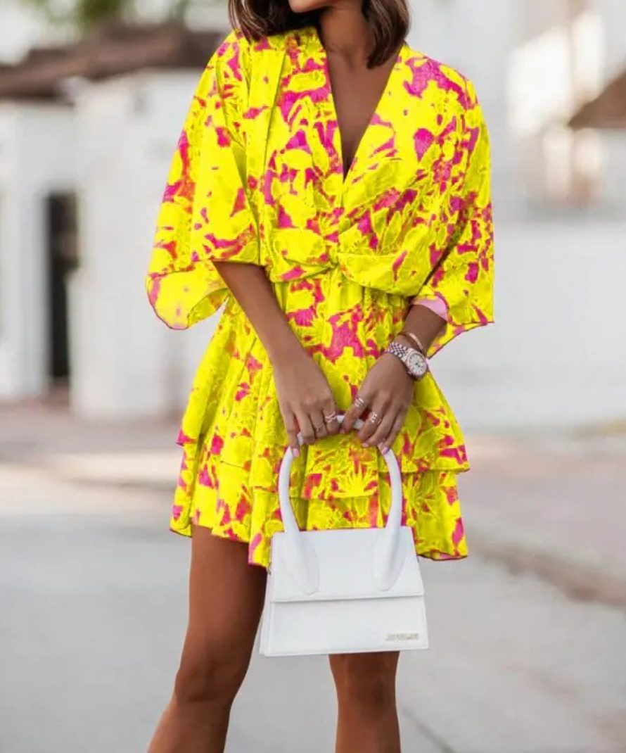 Valora™ | Floral Dress