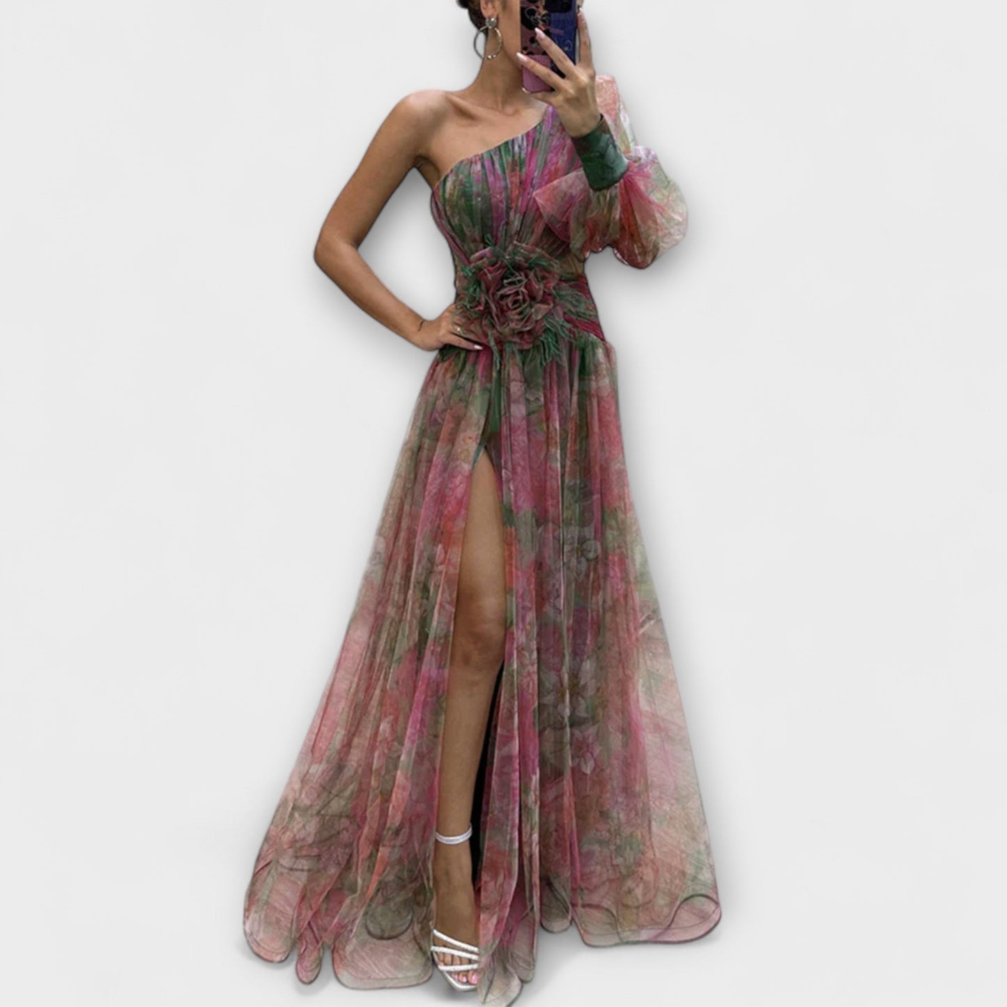 Cecilia - Elegant Split Dress