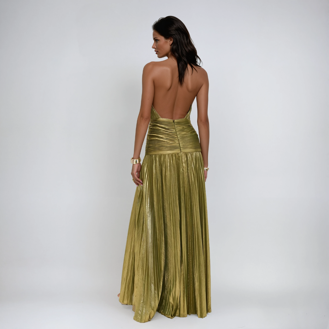 NEFIRA™ | Metallic Long Dress