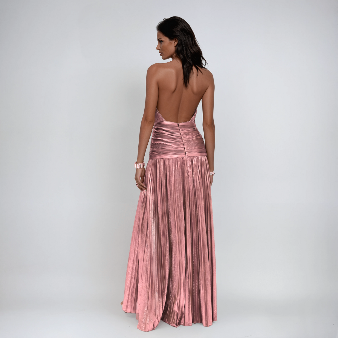 NEFIRA™ | Metallic Long Dress