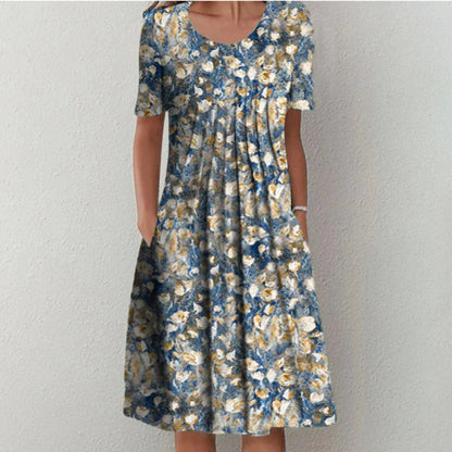 Celeste – Printed Everyday Midi Dress