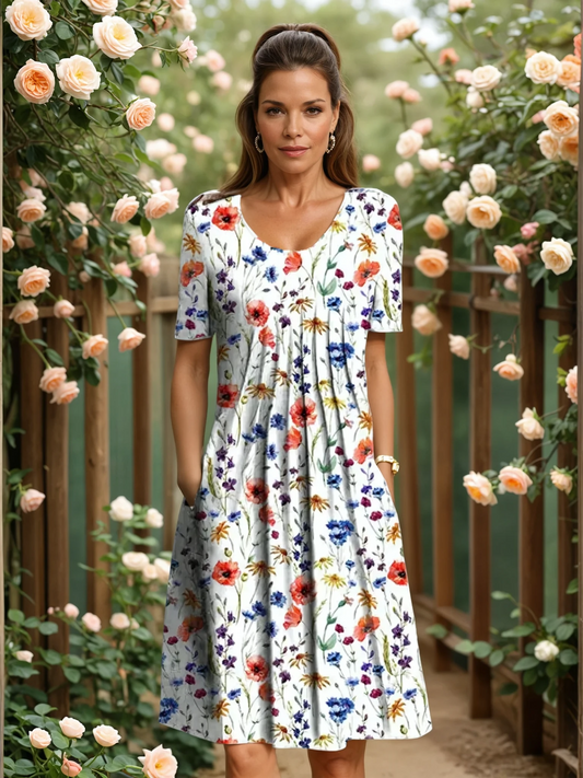 Flore™ | Flower Midi Dress