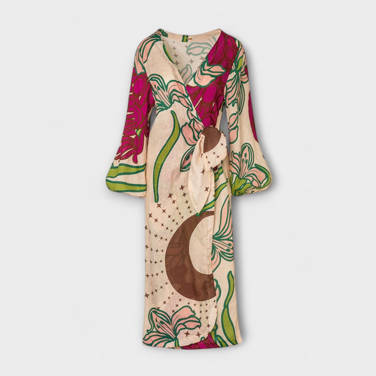 Tracey - Tie Waist Maxi Dress
