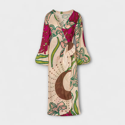 Tracey - Tie Waist Maxi Dress