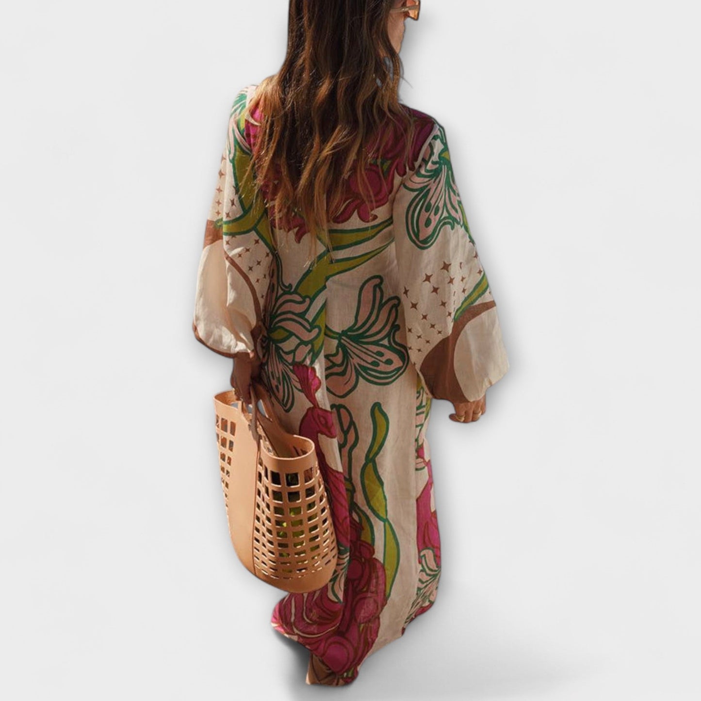 Tracey - Tie Waist Maxi Dress