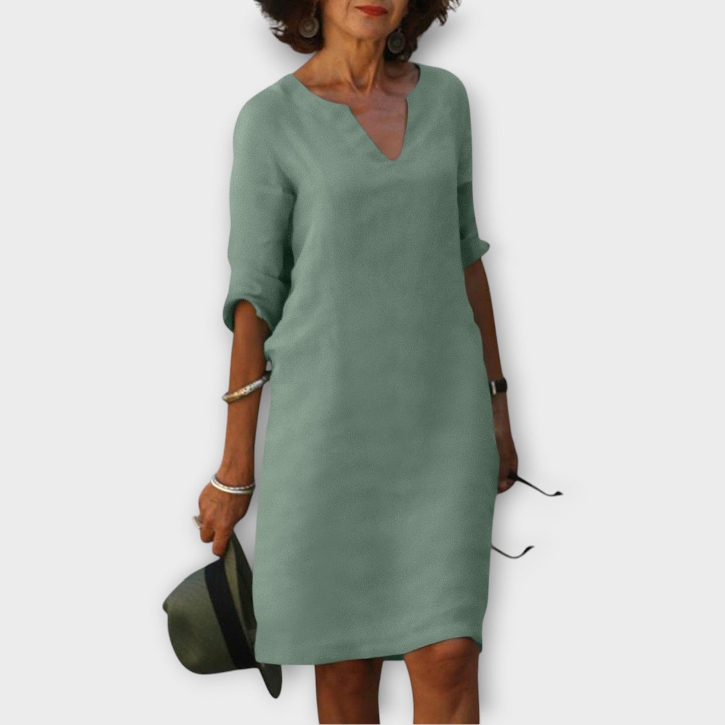 Dalia - Sophisticated Midi Dress