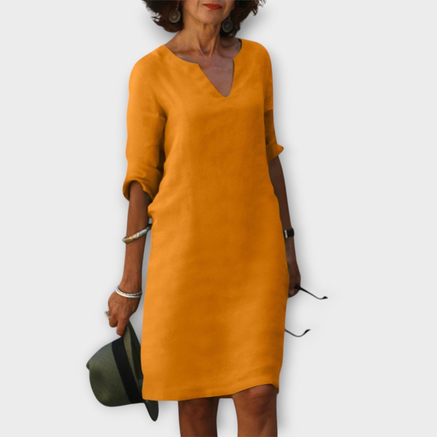 Dalia - Sophisticated Midi Dress