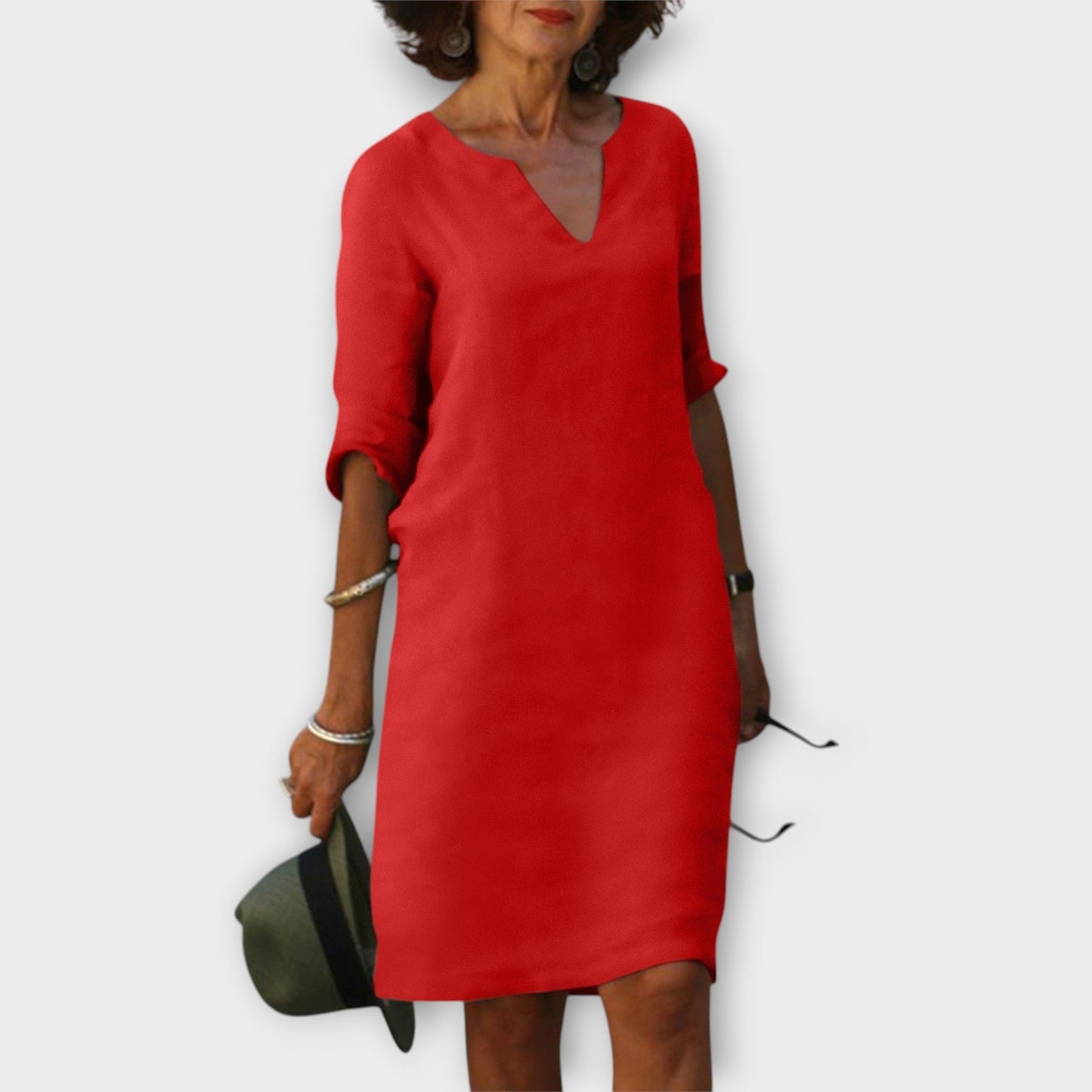 Dalia - Sophisticated Midi Dress