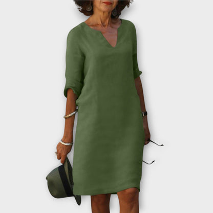 Dalia - Sophisticated Midi Dress