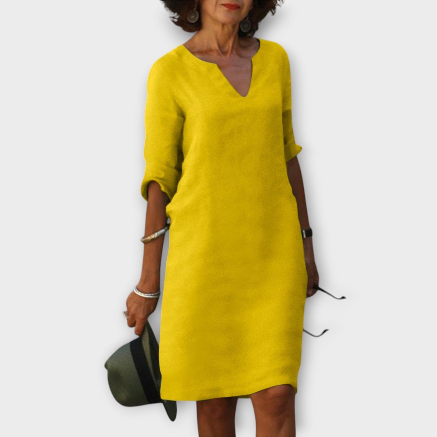 Dalia - Sophisticated Midi Dress