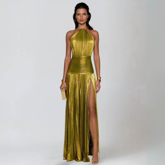 NEFIRA™ | Metallic Long Dress