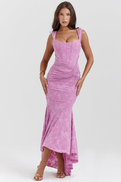 Althea | Sculpted Waist Midi Dress