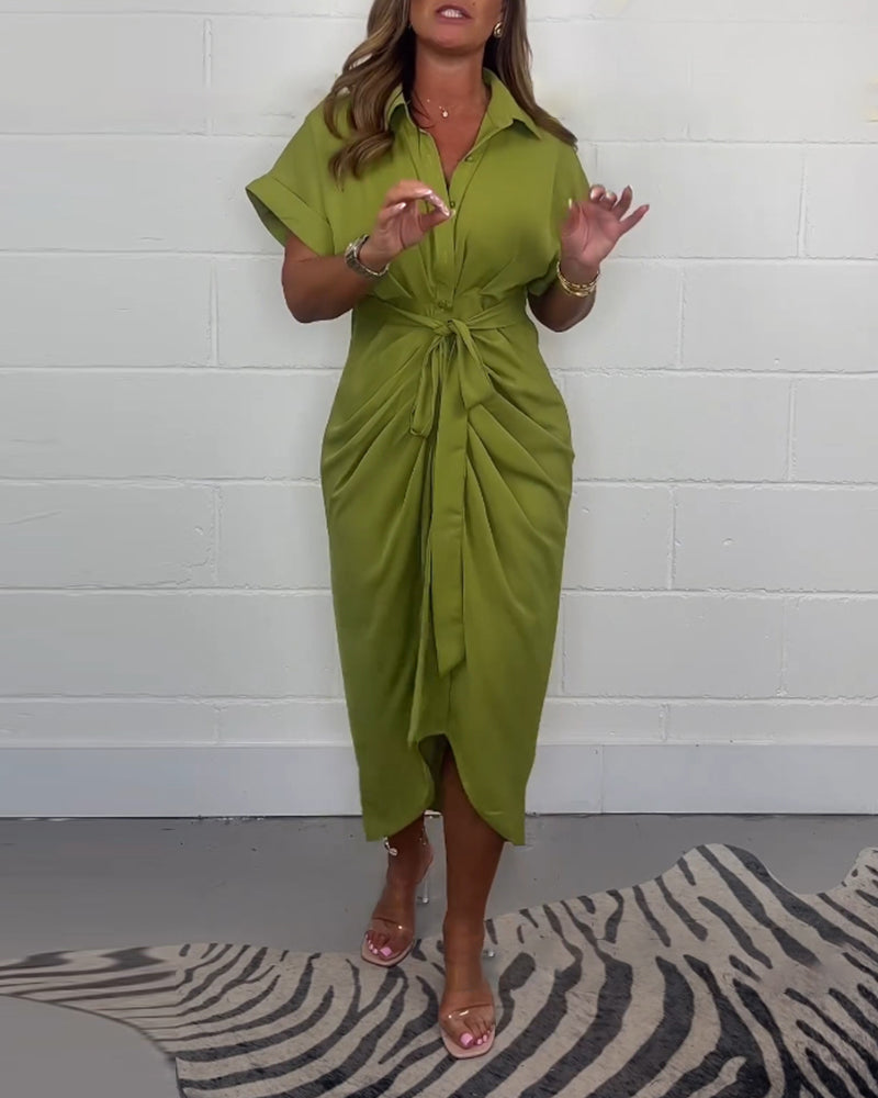 Eora™ | Pleated Midi Dress